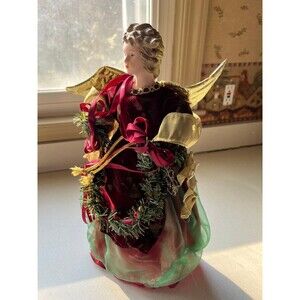 Vintage Elegant Christmas Tree Angel Topper